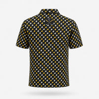 The Duck Hook Polo, rubber duck print, back
