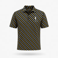 The Duck Hook Polo, rubber duck print, front