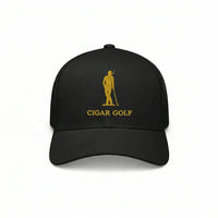 Black hat with Gold logo