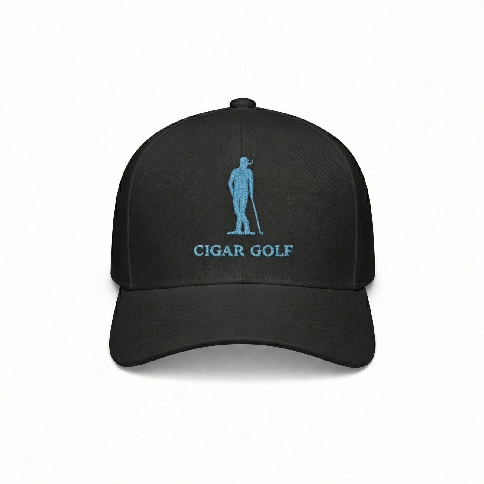 Black hat with Light Blue logo