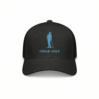 Black hat with Light Blue logo