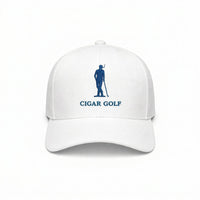 White hat with Navy logo