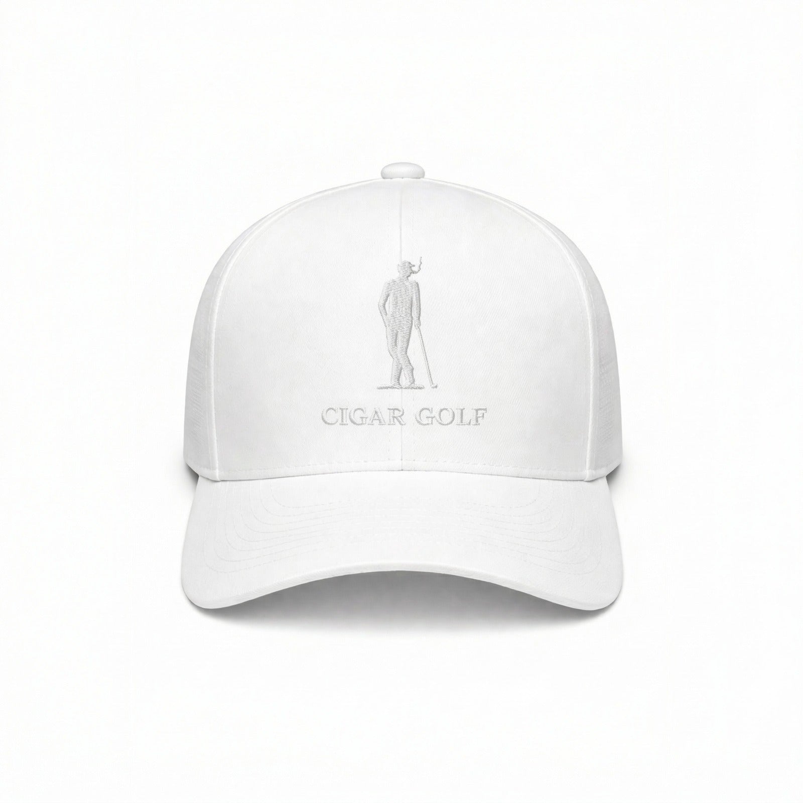 White hat with Tonal White logo