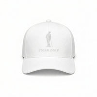 White hat with Tonal White logo