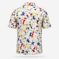 Paint Splatter polo — back