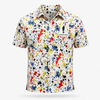 Paint Splatter polo — front