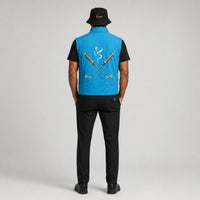Cigar Golf property vest blue model back