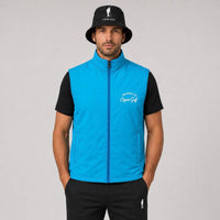 Cigar Golf property vest blue model front